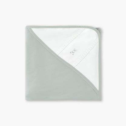 Giggles Embroidered Receiving Blanket