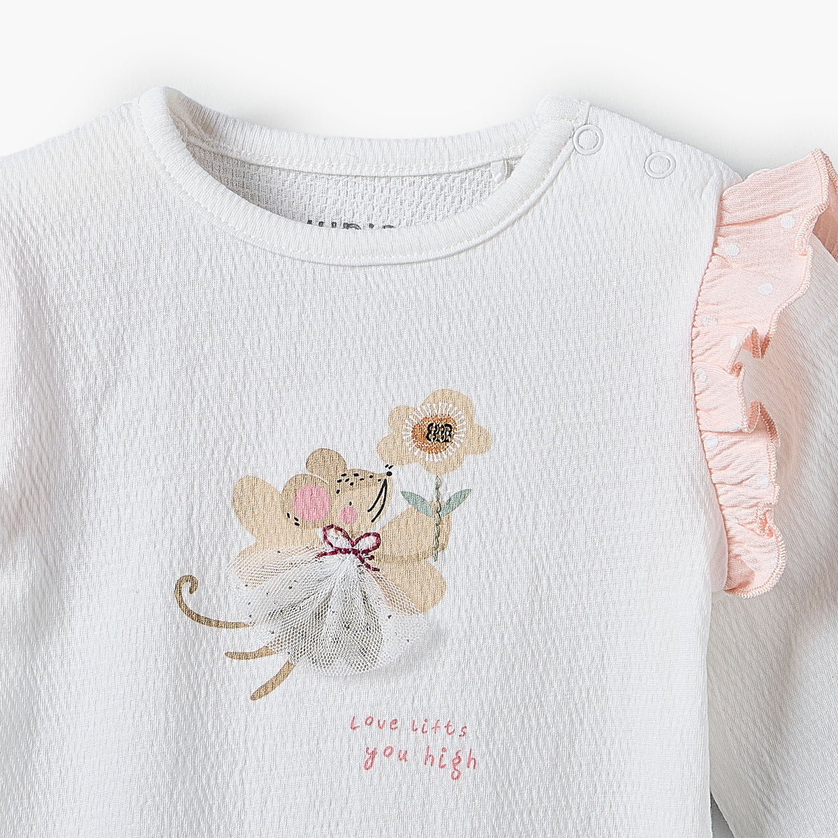 Giggles Cotton Collared Neck Long Sleeve Pyjama Set with Button Closure