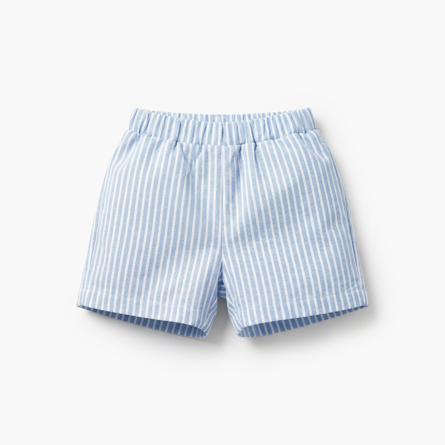 Juniors Collared Short Sleeves Polo T-shirt and Shorts Set with Stripes