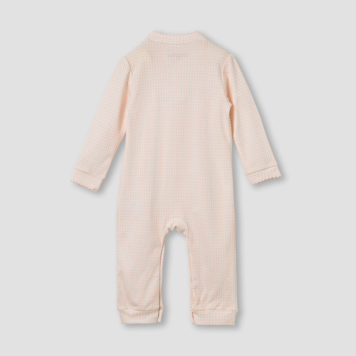 Giggles Printed Sleepsuit with Pintuck Detail