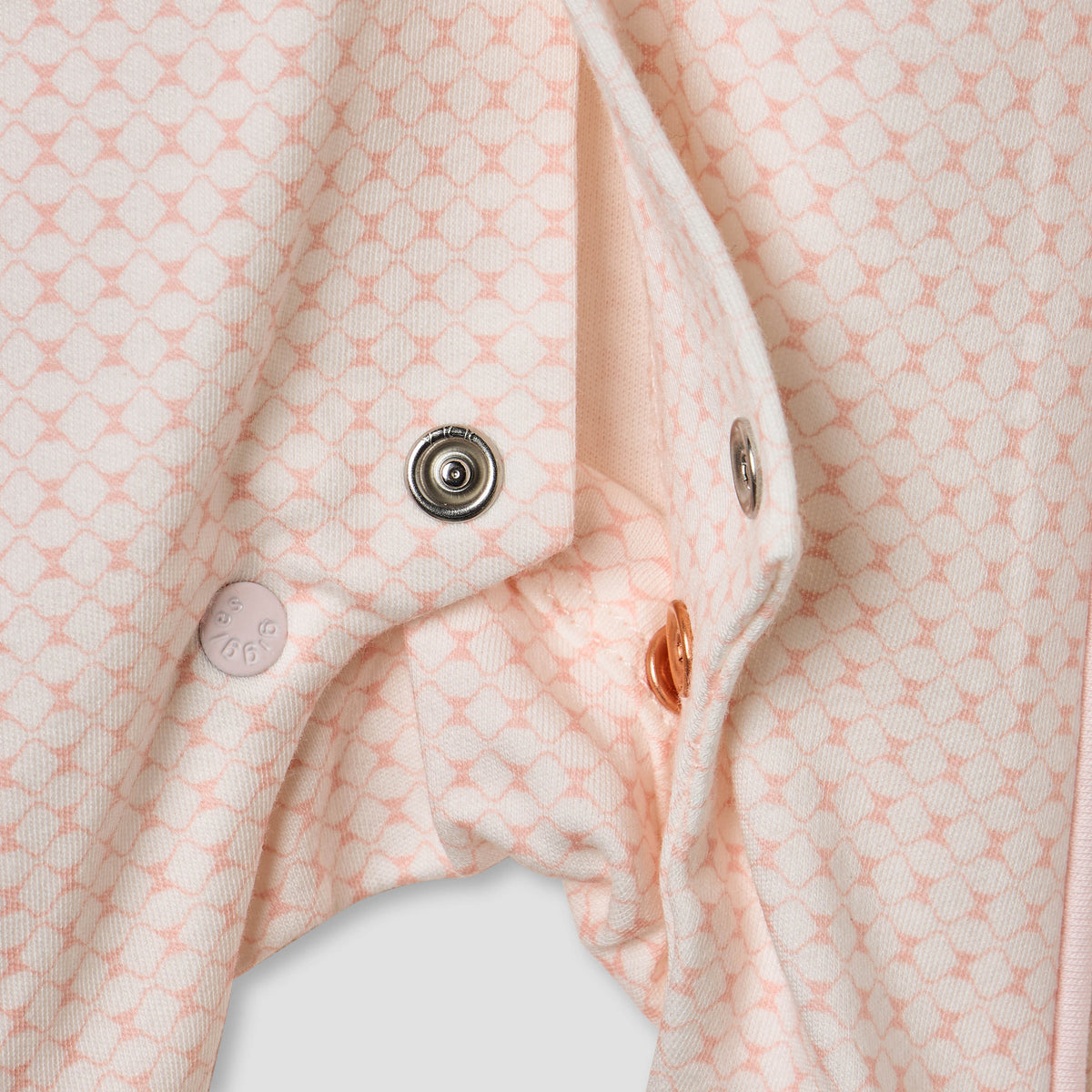 Giggles Printed Sleepsuit with Pintuck Detail
