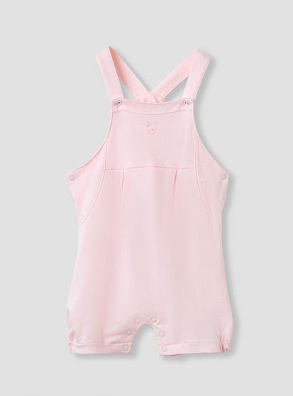 Giggles Embroidered Dungaree and T-shirt Set-baby-girls-clothing-setsandcoords-image-2