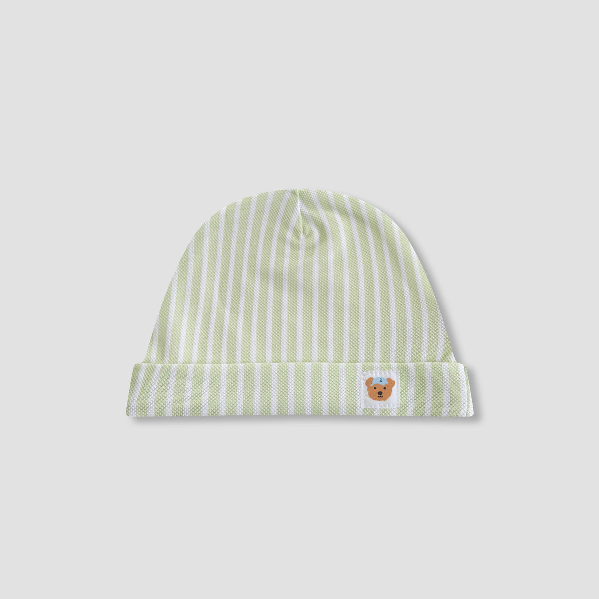 Set of 2 Juniors Cap with Stripes Print