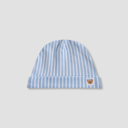 Set of 2 Juniors Cap with Stripes Print