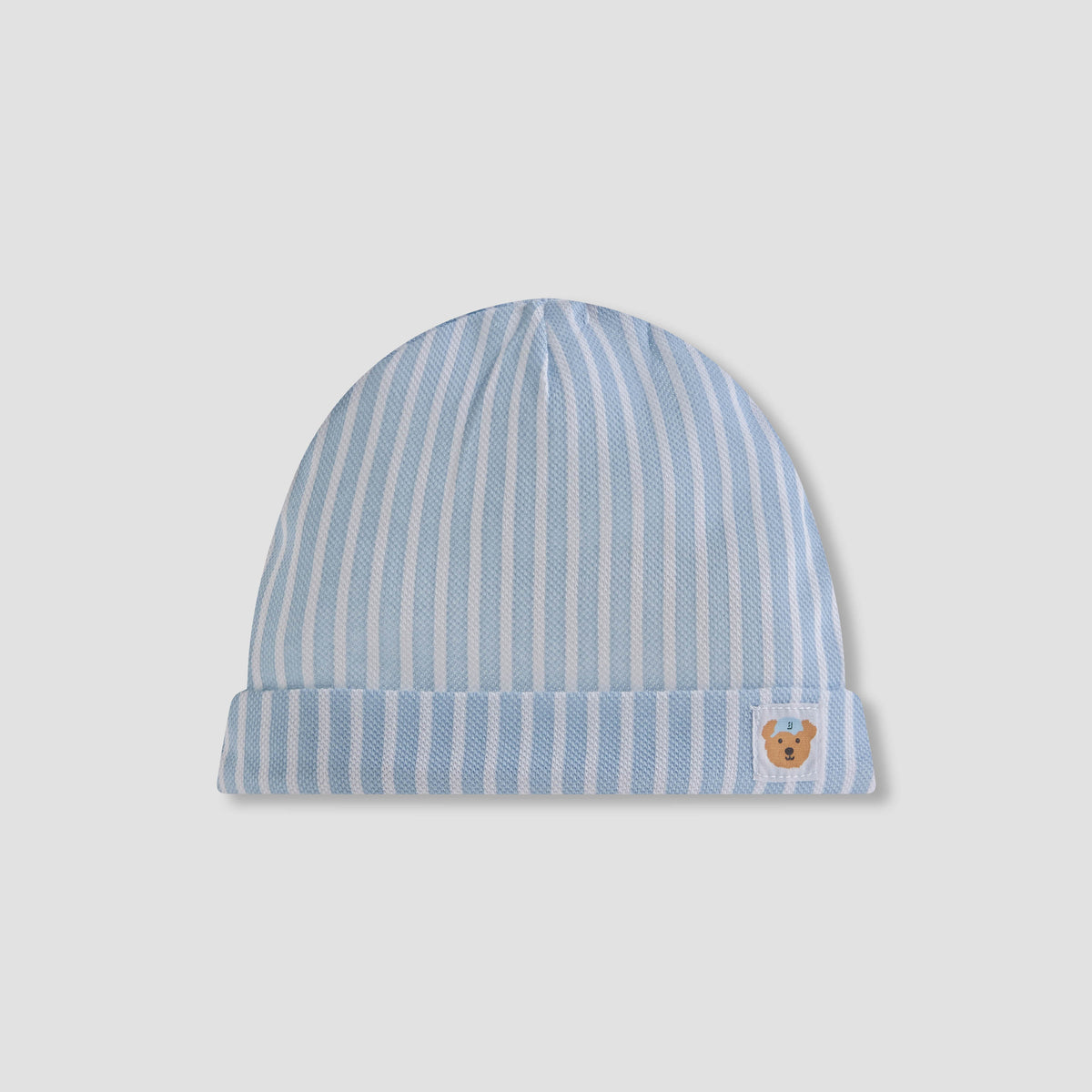 Set of 2 Juniors Cap with Stripes Print