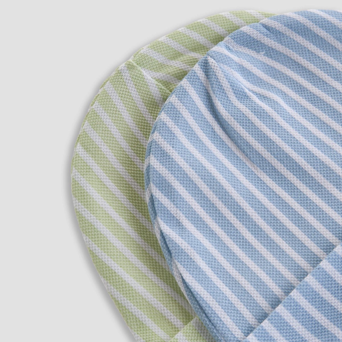 Set of 2 Juniors Cap with Stripes Print