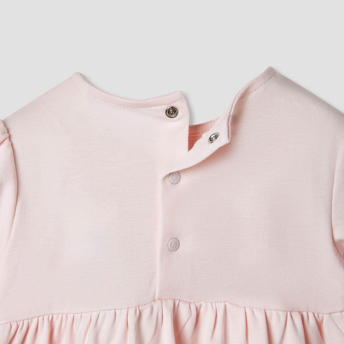 Giggles Smocked Detail A-line Dress with Bow