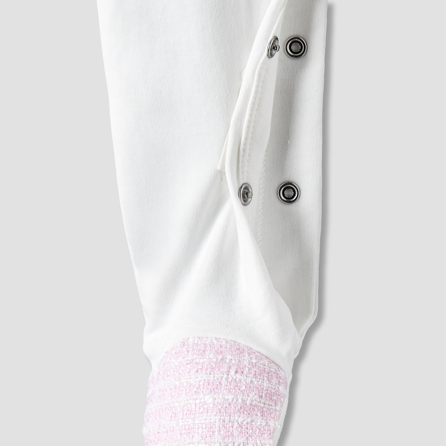Giggles Supima Cotton Collared Long Sleeves Sleepsuit with Bow Detail