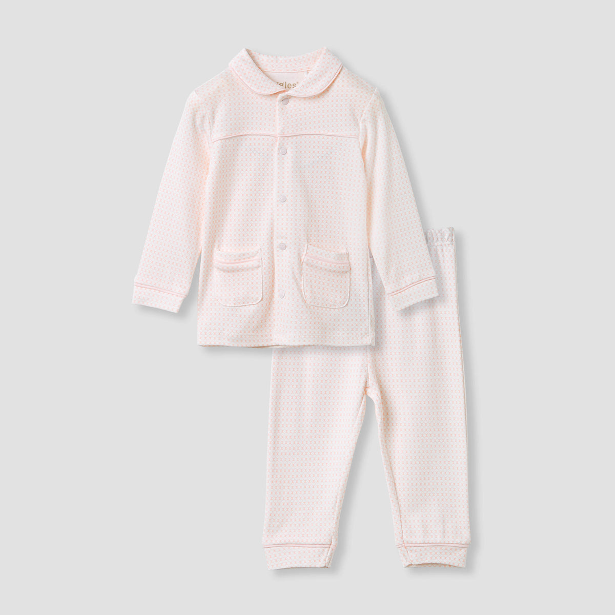 Giggles Printed Peter Pan Collar Shirt and Pyjama Set