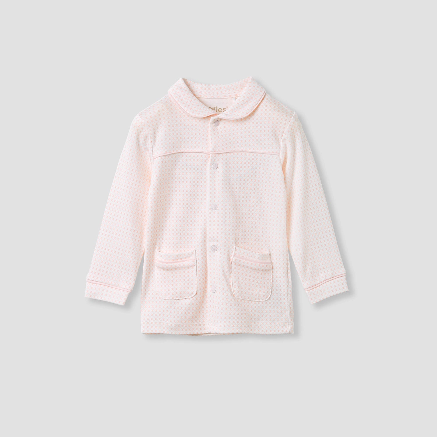 Giggles Printed Peter Pan Collar Shirt and Pyjama Set