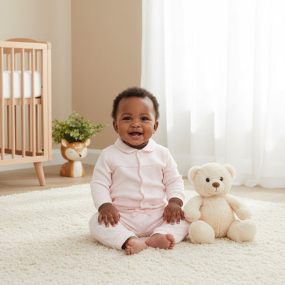 Giggles Printed Peter Pan Collar Shirt and Pyjama Set