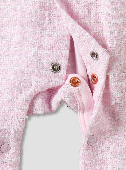 Giggles Cotton Peter Pan Collar Long Sleeves Sleepsuit with Textured Design-baby-girls-clothing-nightwear-sleepsuits-image-5