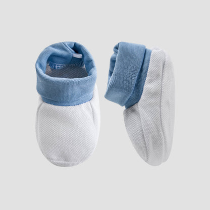 Pack of 2 Juniors Booties with Elasticated Cuff, Textured Design