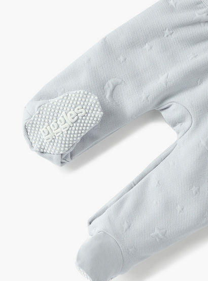 Giggles Bear Applique Closed Feet Sleepsuit with Long Sleeves-baby-boys-clothing-nightwear-sleepsuits-image-4