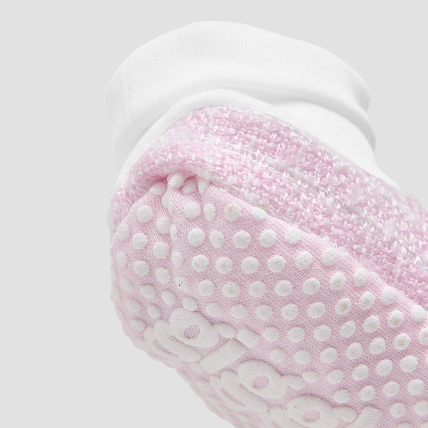 Giggles Booties with Ribbed Cuff- Slip-On