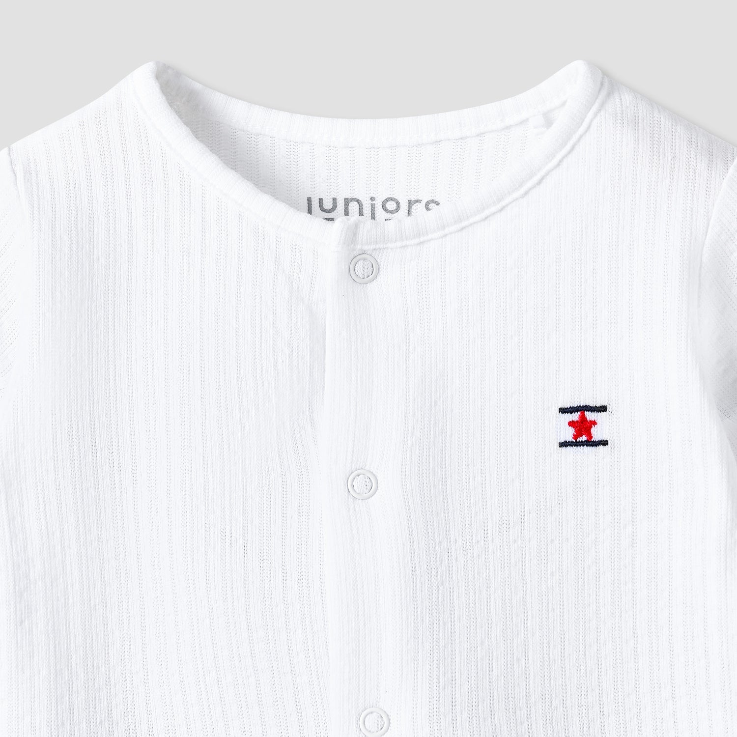 Juniors Striped Sleepsuit with Long Sleeves