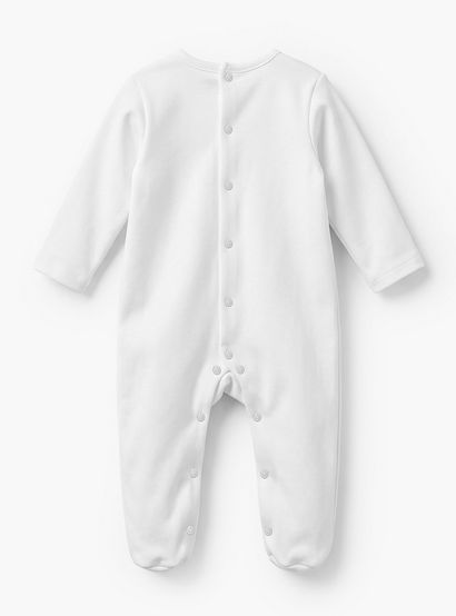 Giggles Cotton Round Neck Long Sleeves Sleepsuit with Moon and Star Embroidery-baby-girls-clothing-nightwear-sleepsuits-image-3