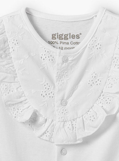 Giggles Cotton Round Neck Long Sleeves Sleepsuit with Schiffli Embroidery-baby-girls-clothing-nightwear-sleepsuits-image-4