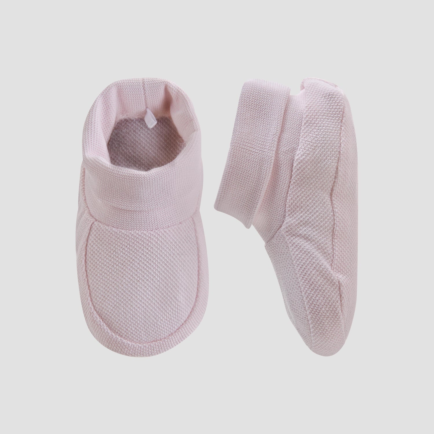 Pack of 2 Juniors Booties with Elasticated Cuff, Textured Design