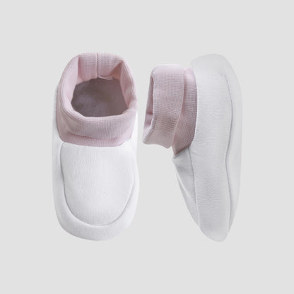 Pack of 2 Juniors Booties with Elasticated Cuff, Textured Design