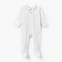 Giggles Cotton Peter Pan Collar Long Sleeves Sleepsuit with Embroidered Detail