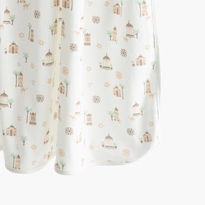 Juniors Printed Receiving Blanket - 70x70 cm