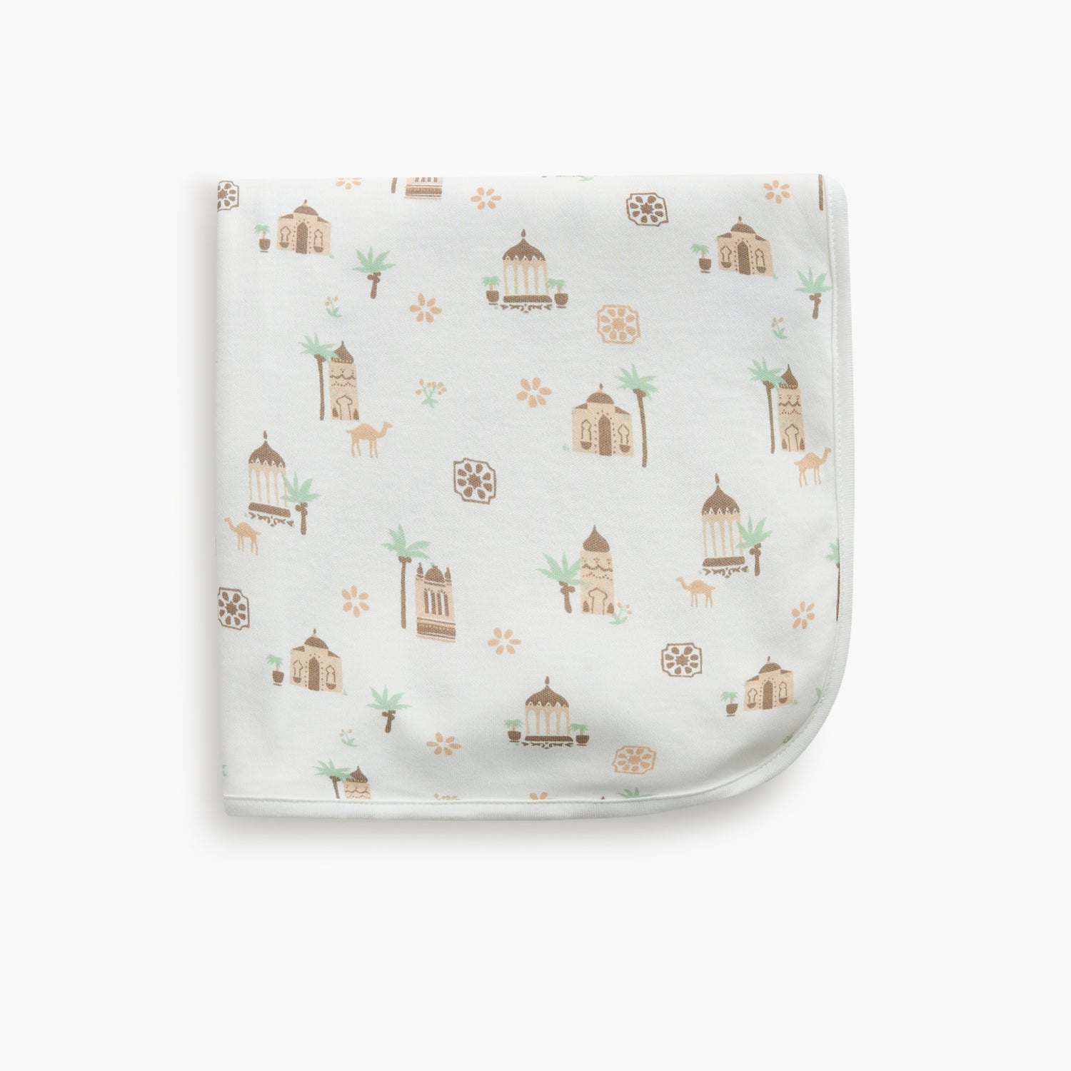 Juniors Printed Receiving Blanket - 70x70 cm