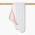Juniors Receiving Blanket with Hood - Pink / 0-6 mths