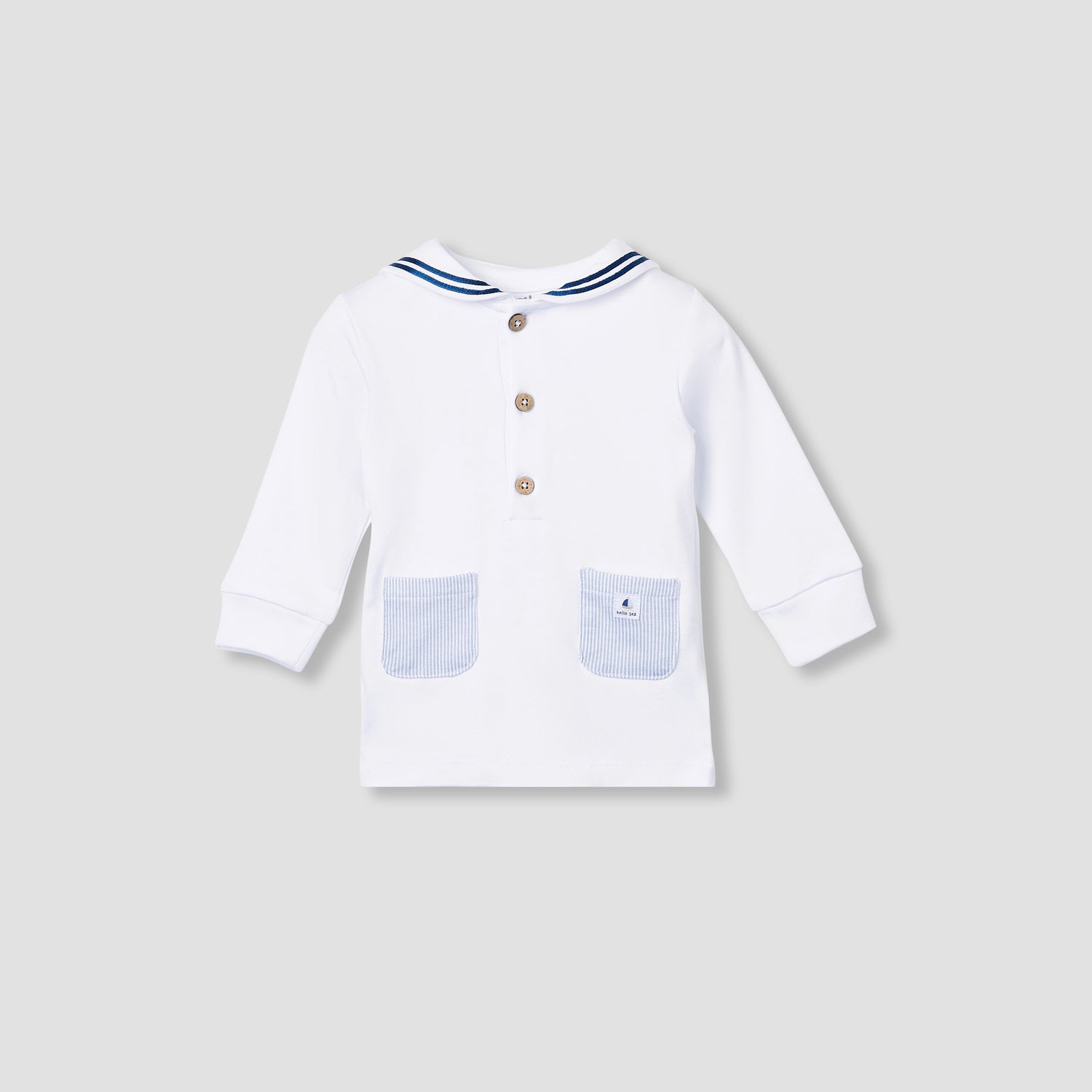 Giggles Striped T-shirt and Pyjama Set