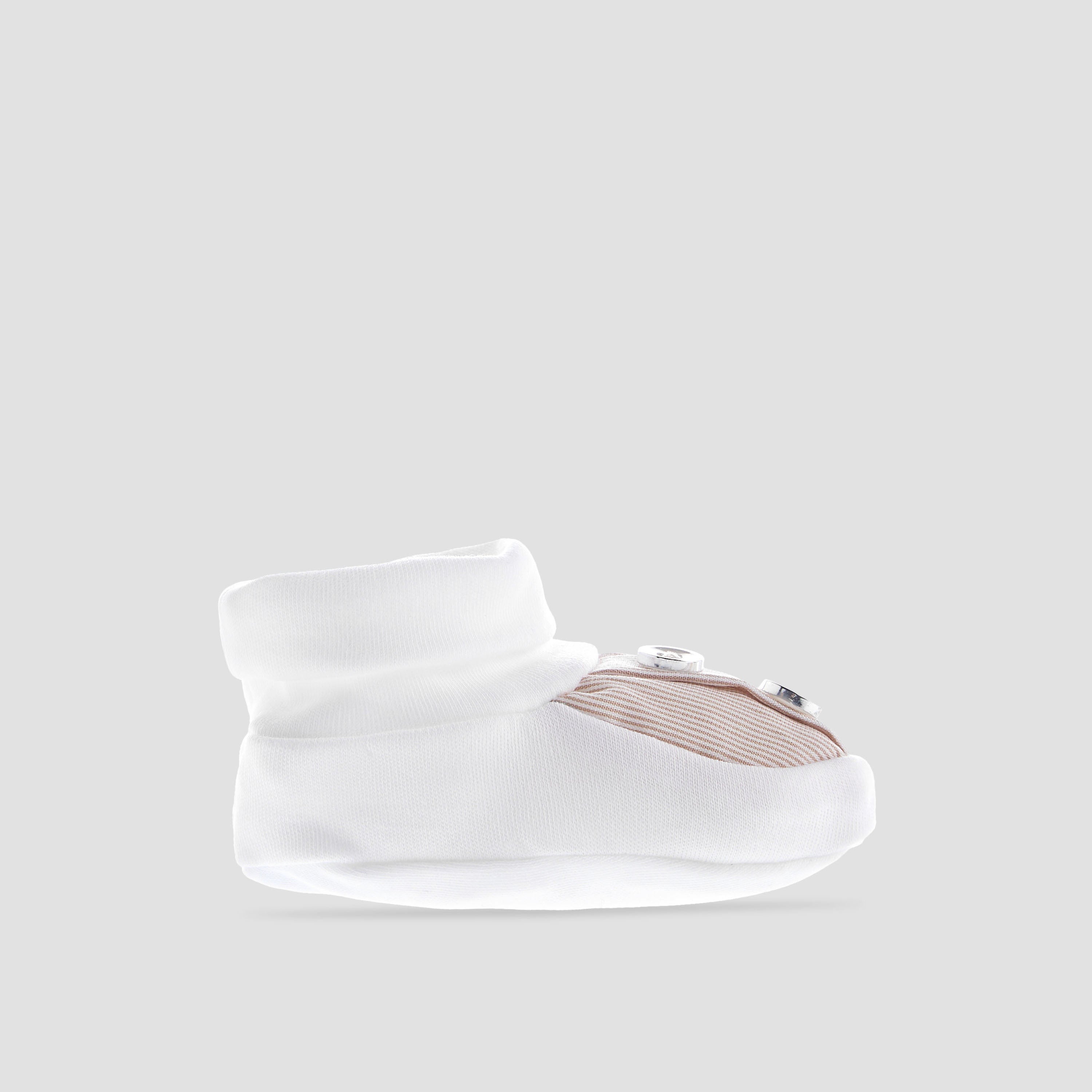 Giggles Booties with Striped Design