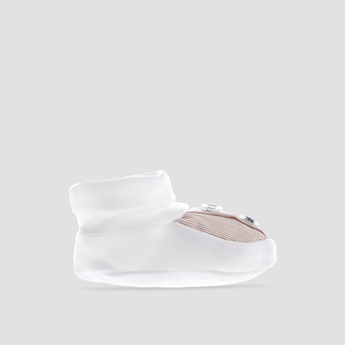 Giggles Booties with Striped Design