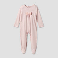 Giggles Cotton Round Neck Long Sleeve Sleepsuit with Snap Button Closure-undefined-image-1