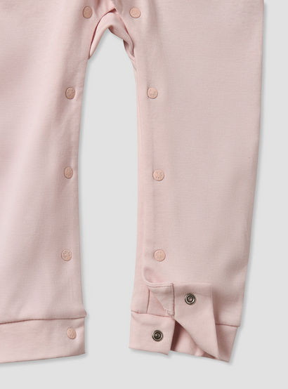 Giggles Cotton Round Neck Long Sleeves Sleepsuit with Embroidered Ruffles-baby-girls-clothing-nightwear-sleepsuits-image-5