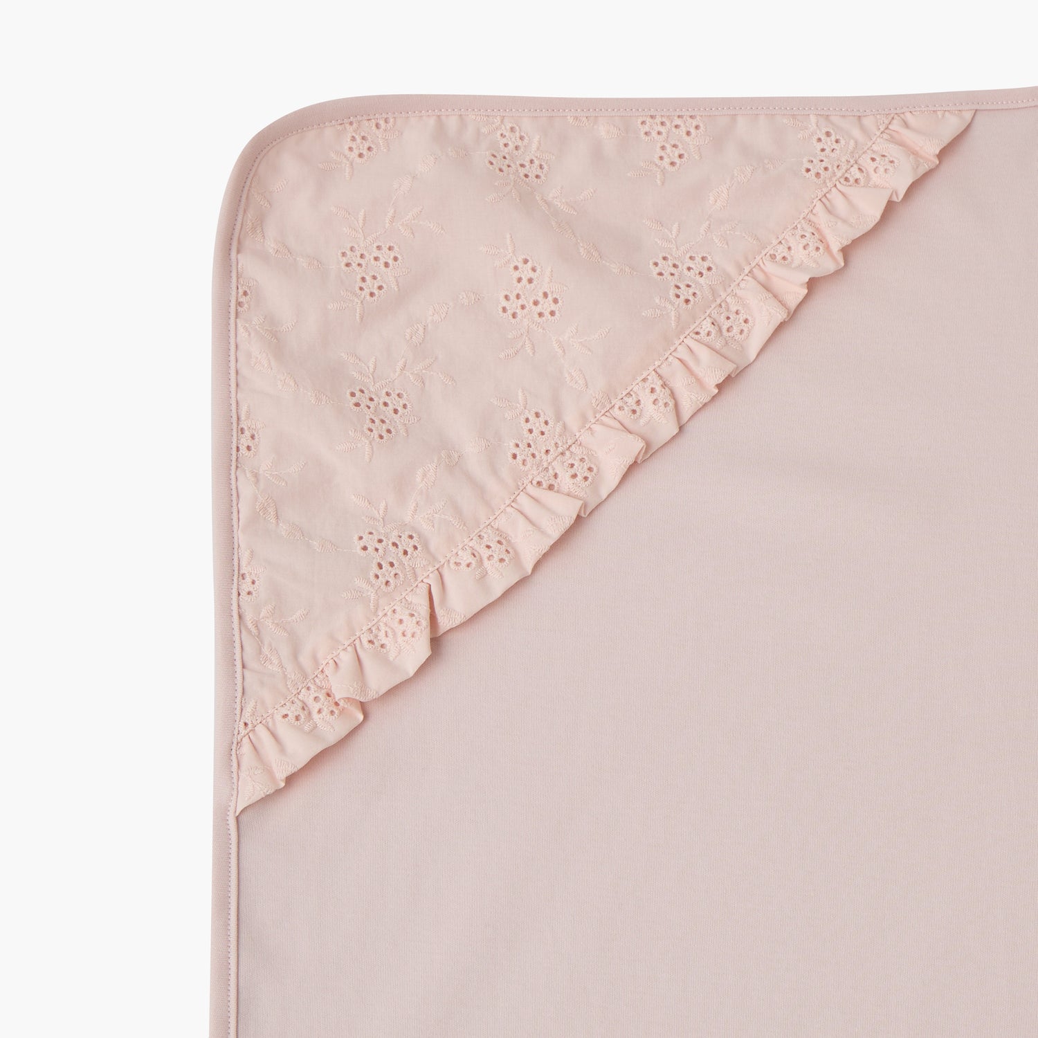 Giggles Receiving Blanket with Embroidery