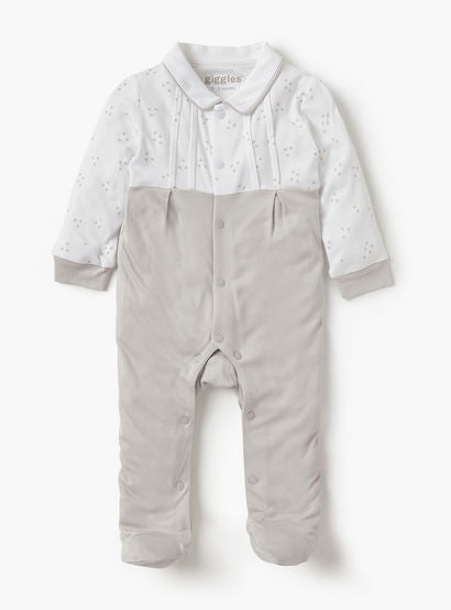 Giggles Star Print Closed Feet Sleepsuit with Long Sleeves-baby-boys-clothing-nightwear-sleepsuits-image-1