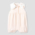 Giggles Peter Pan Collar Sleeveless Romper with Floral Print