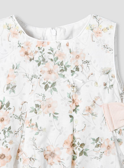 Giggles Round Neck Sleeveless A-line Dress with Floral Print-baby-girls-clothing-dressesandjumpsuits-image-3