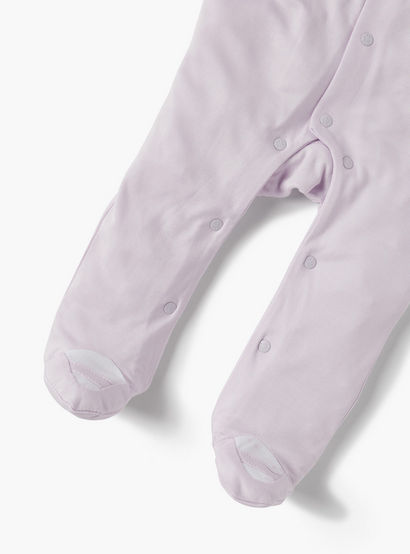 Giggles Heart Print Closed Feet Sleepsuit with Long Sleeves-baby-girls-clothing-nightwear-sleepsuits-image-4