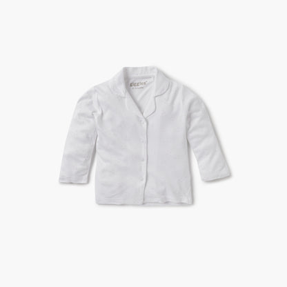 Giggles Solid Shirt and Pyjama Set