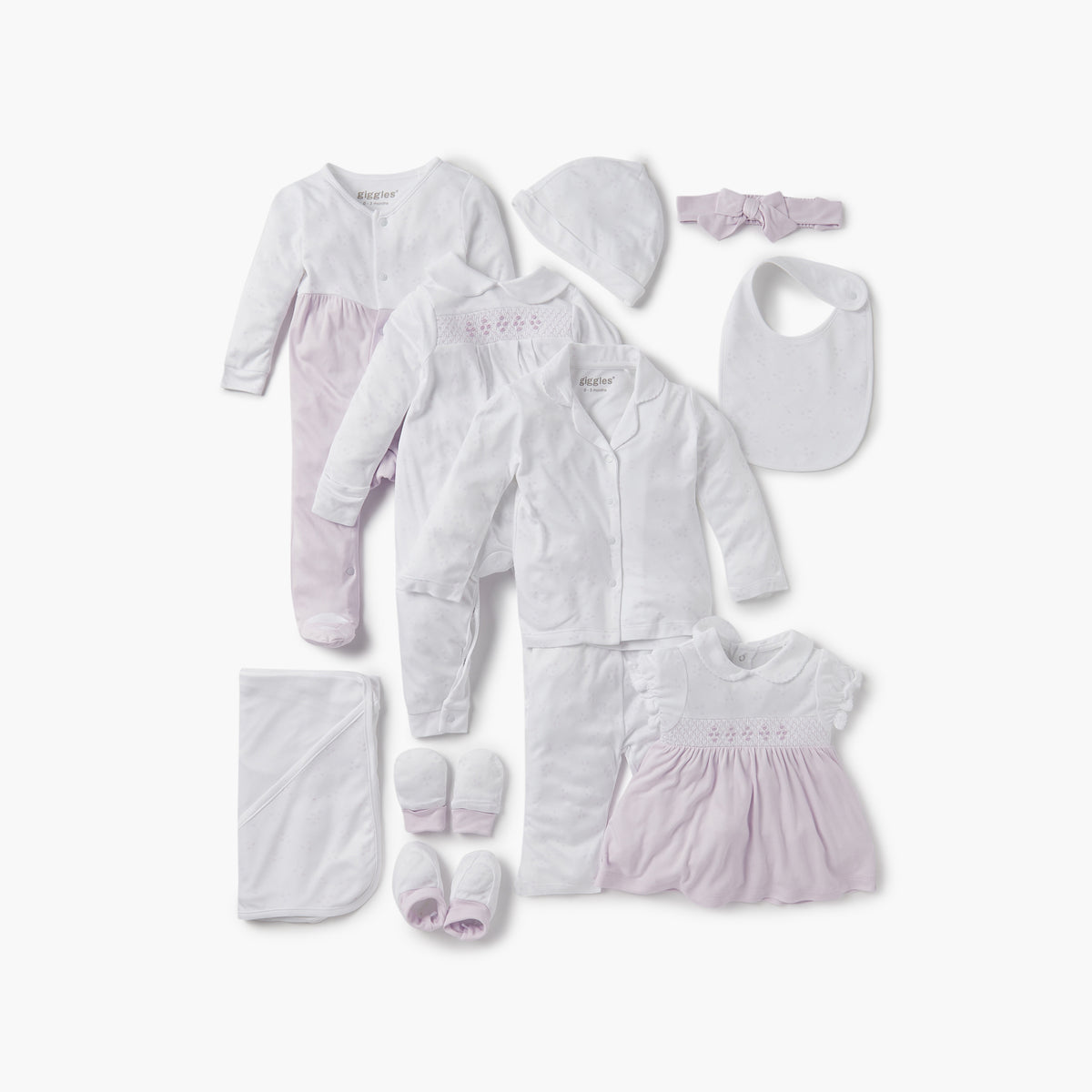 Giggles Solid Shirt and Pyjama Set