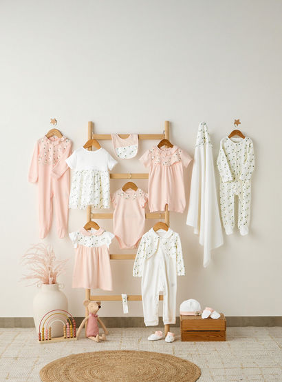 Giggles Cotton Round Neck Long Sleeves Sleepsuit with Snap Button Closure-baby-girls-clothing-nightwear-sleepsuits-image-6