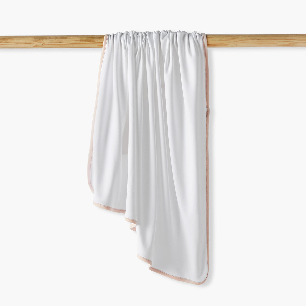 Giggles Panelled Receiving Blanket with Bow Accent - 70x70 cm