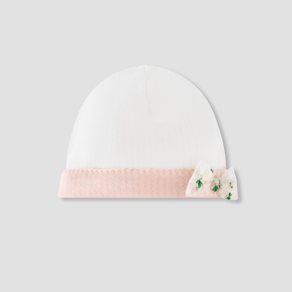 Giggles Cap with Bow Accent