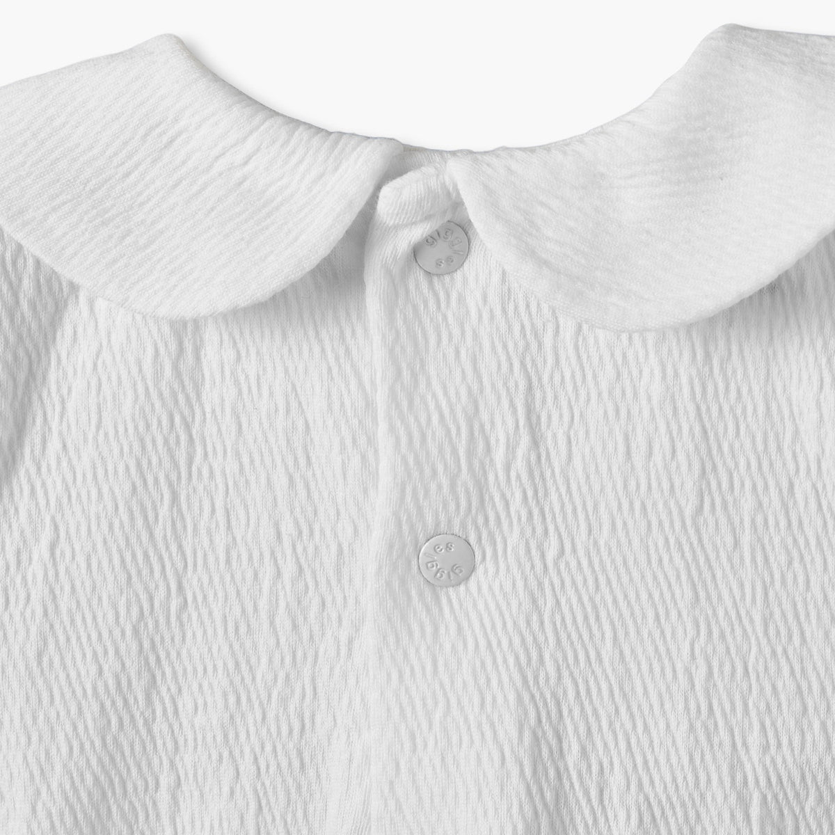Pack of 2 Giggles Cotton Collared Short Sleeves Bodysuit with Snap Button Closure