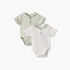 Pack of 2 Giggles Sailor Collar Short Sleeves Bodysuit with Textured Design