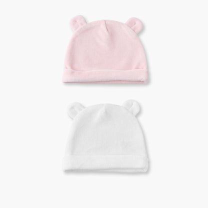 Pack of 2 Juniors Cap with 3D Ear Accent
