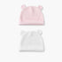 Pack of 2 Juniors Cap with 3D Ear Accent