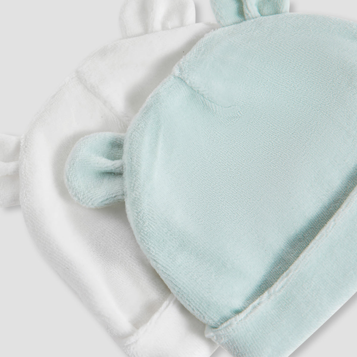 Juniors Baby Cap with Ear Detail - Set of 2