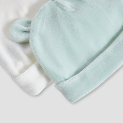 Juniors Baby Cap with Ear Detail - Set of 2