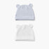 Pack of 2 Juniors Cap with 3D Ear Accent
